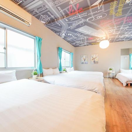 Sanacion Namba 難波千日前の5Ldk120平米 駅徒歩2分 広々バルコニーでバーベキューも可能 Apartment โอซาก้า ภายนอก รูปภาพ