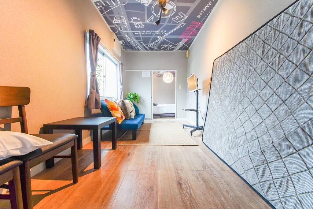 Sanacion Namba 難波千日前の5Ldk120平米 駅徒歩2分 広々バルコニーでバーベキューも可能 Apartment โอซาก้า ภายนอก รูปภาพ